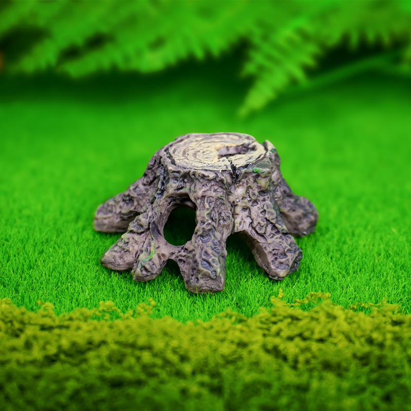 Aquarium Fish Hiding Places - Reptilien-Enthusiasten Zubehör: Fischversteck-Höhle und Sonnenliegeplatz für