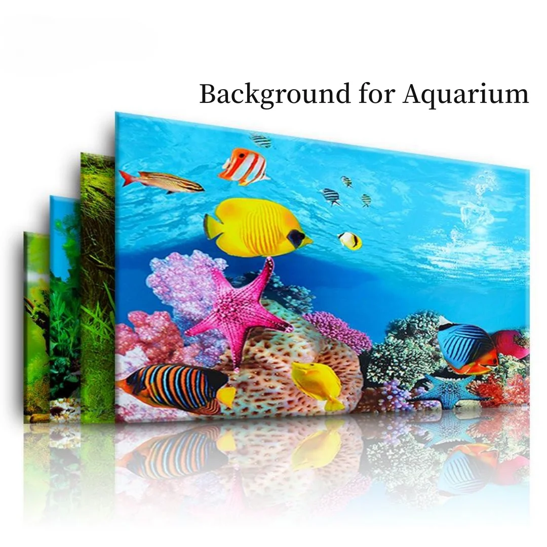 Aquarium Fish Only - Hintergrund Aquarium 3D Aufkleber Poster Dekoration