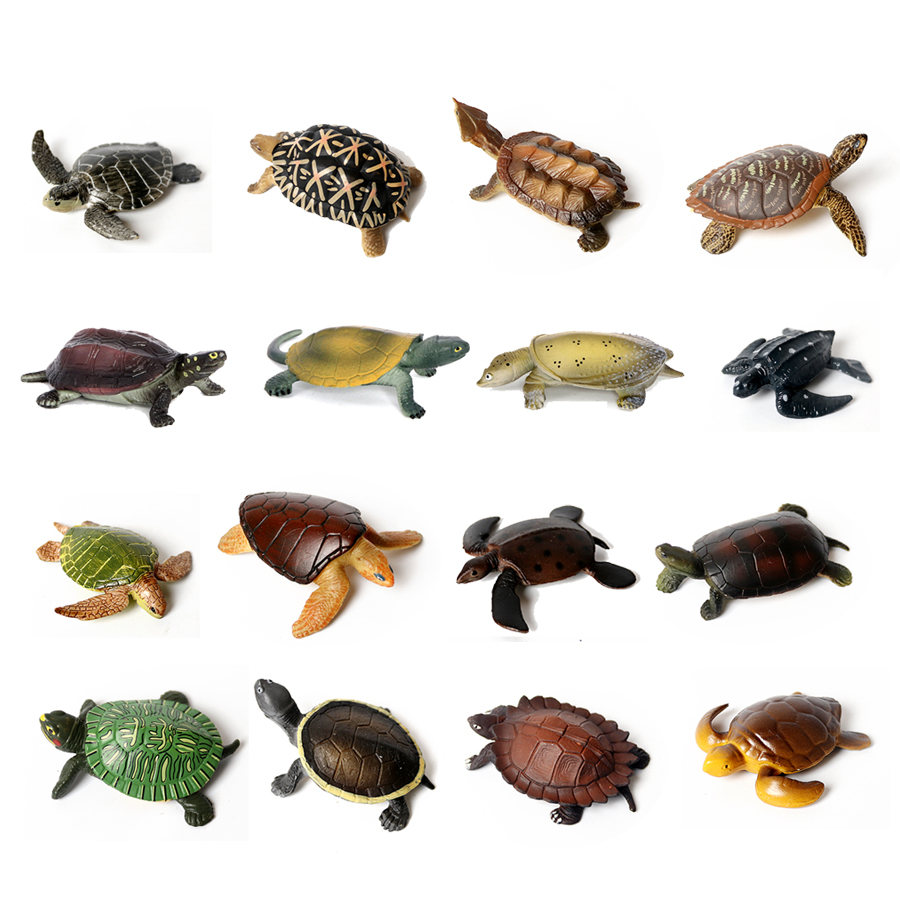 Fish Toy In Aquarium - Realistische Miniaturen Meeres leben Meeres schildkröte