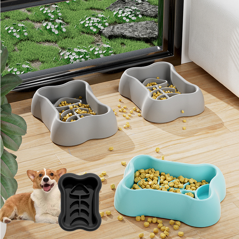 Royal Canin Food Medium - Anti-Schling-Napf für Hunde: Rutschfester Puzzle-Fressnapf für