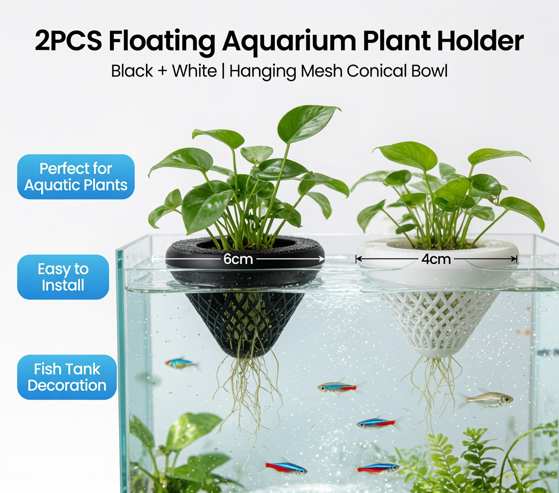 2 Stück Schwimmende Aquarien-P – Aquarium Fish Only Bewertung und Preis