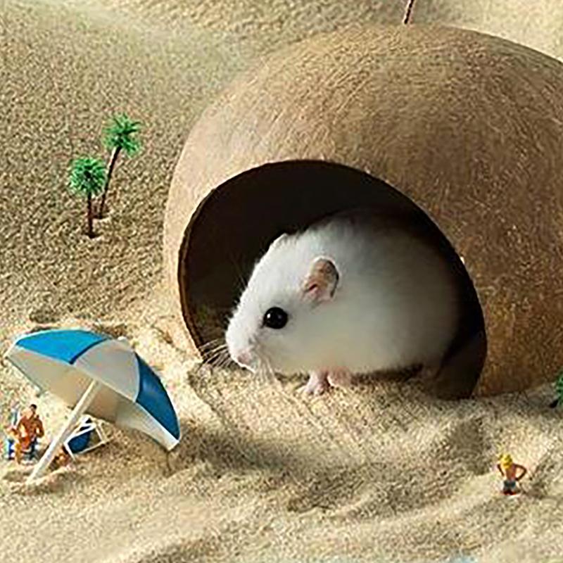 Kokosnuss-Hütte als Dekoration – Aquarium Fish Hiding Places Bewertung und Preis