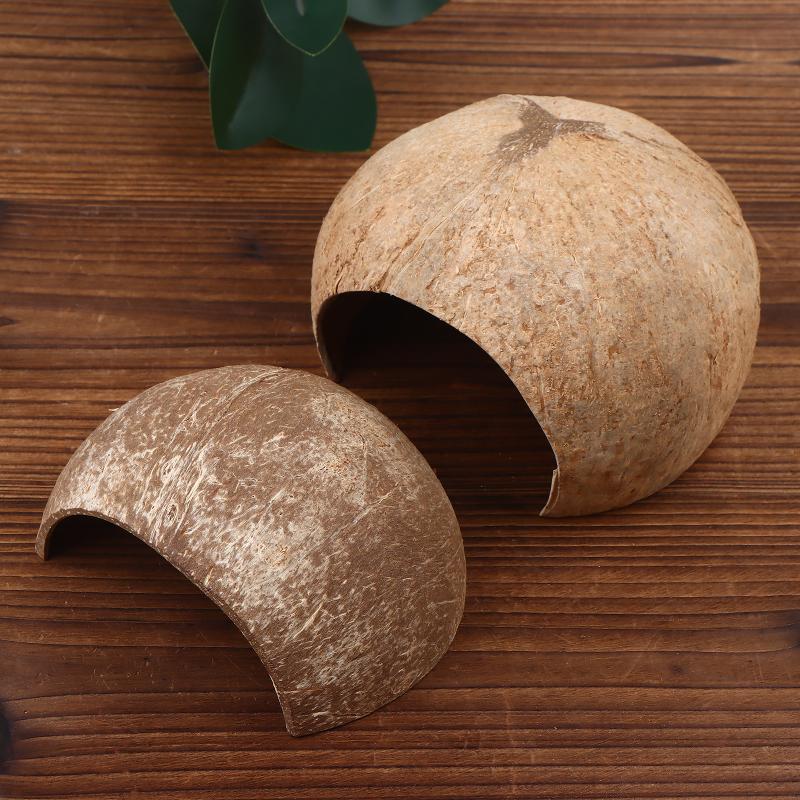 Kokosnuss-Hütte als Dekoration – Aquarium Fish Hiding Places Bewertung und Preis