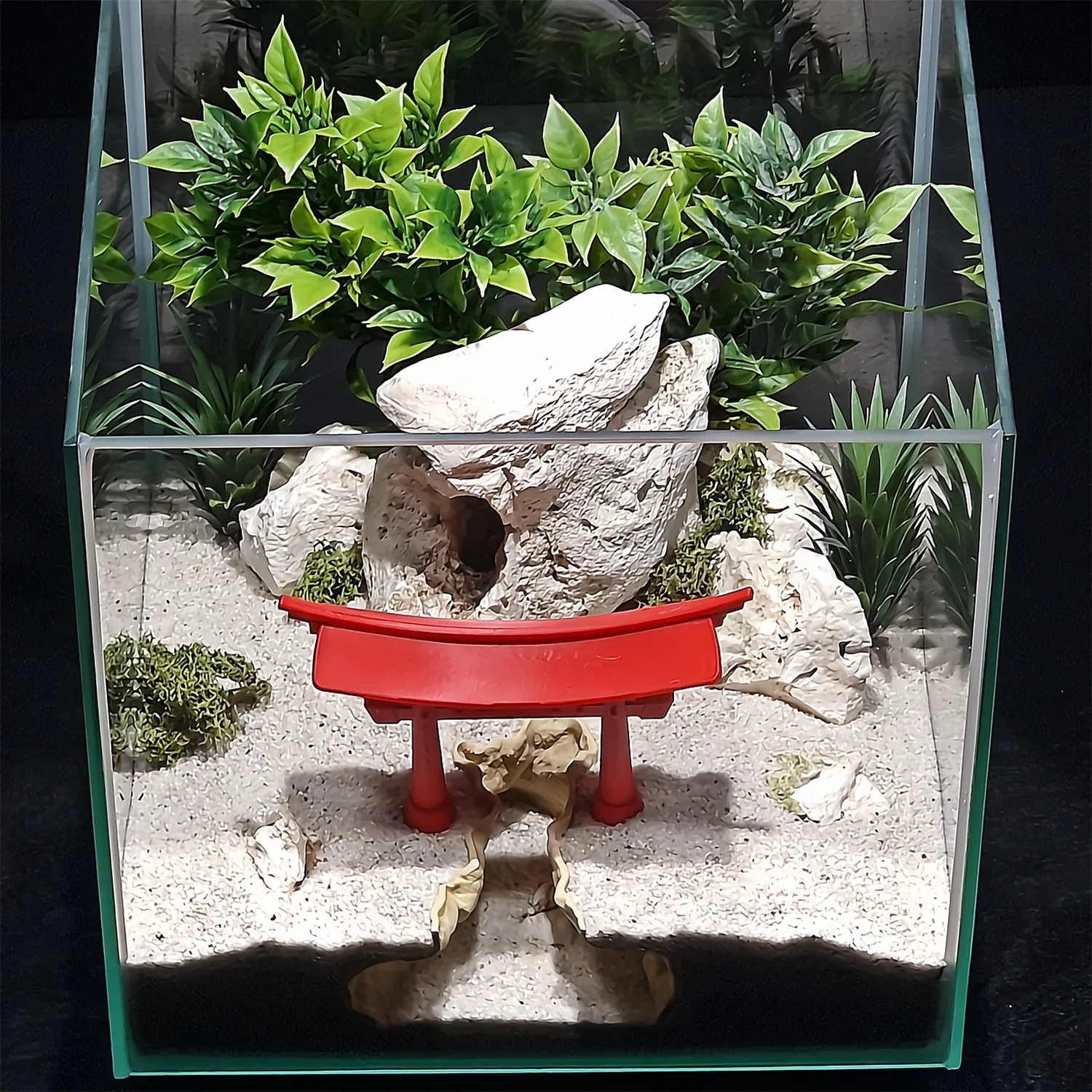 Torii-Tor Aquarium-Höhle Fisch – Aquarium Fish Japanese Bewertung und Preis