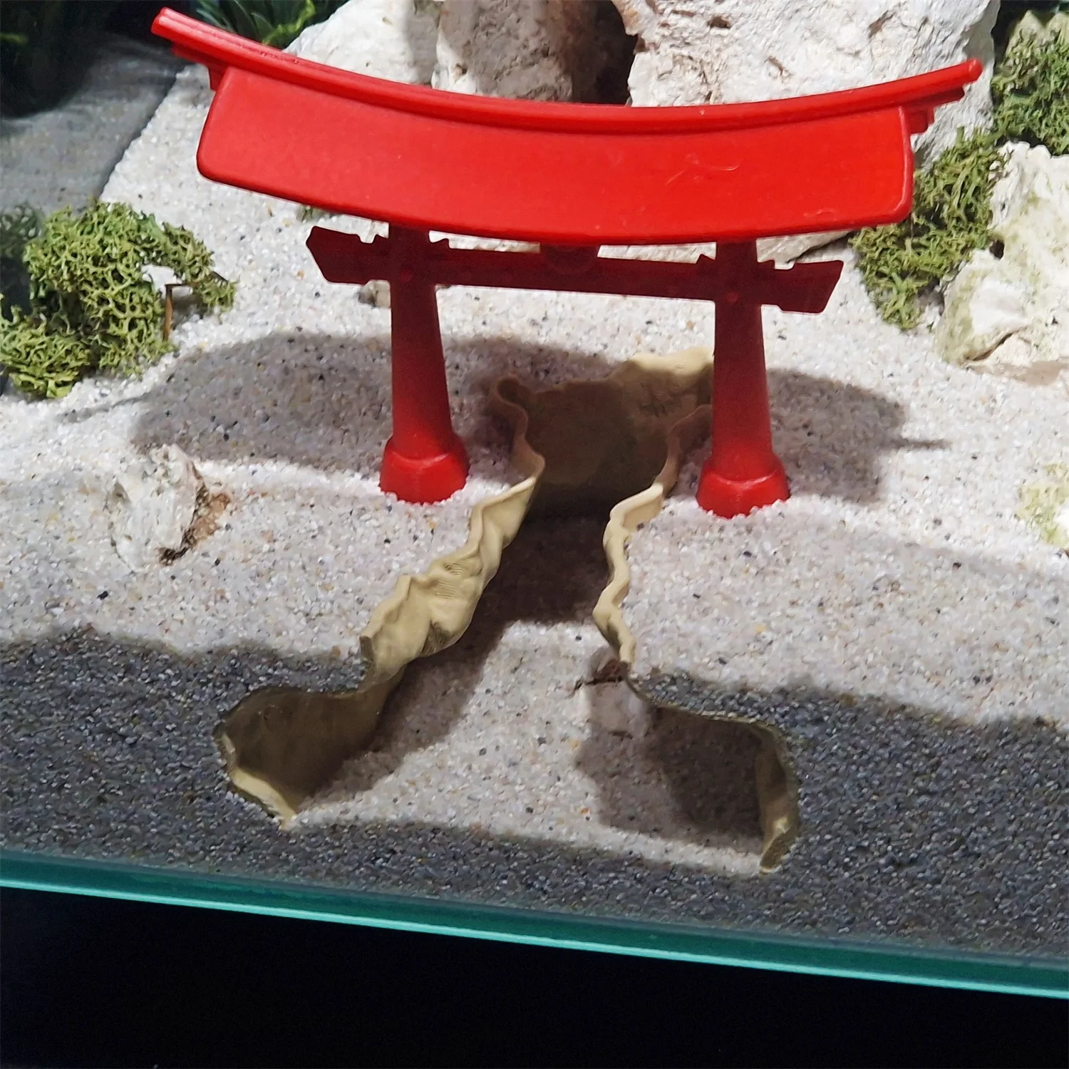Torii-Tor Aquarium-Höhle Fisch – Aquarium Fish Japanese Bewertung und Preis