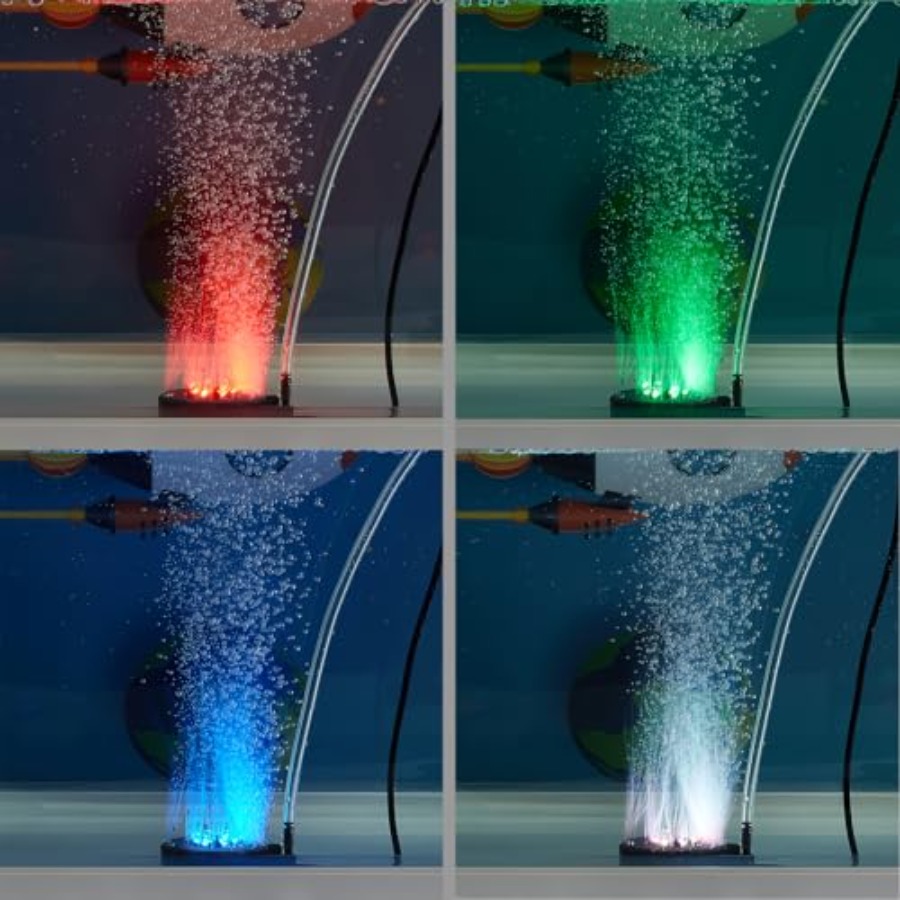 Aquarium USB LED-Licht 2-Zoll- – Fish Toy In Aquarium Bewertung und Preis