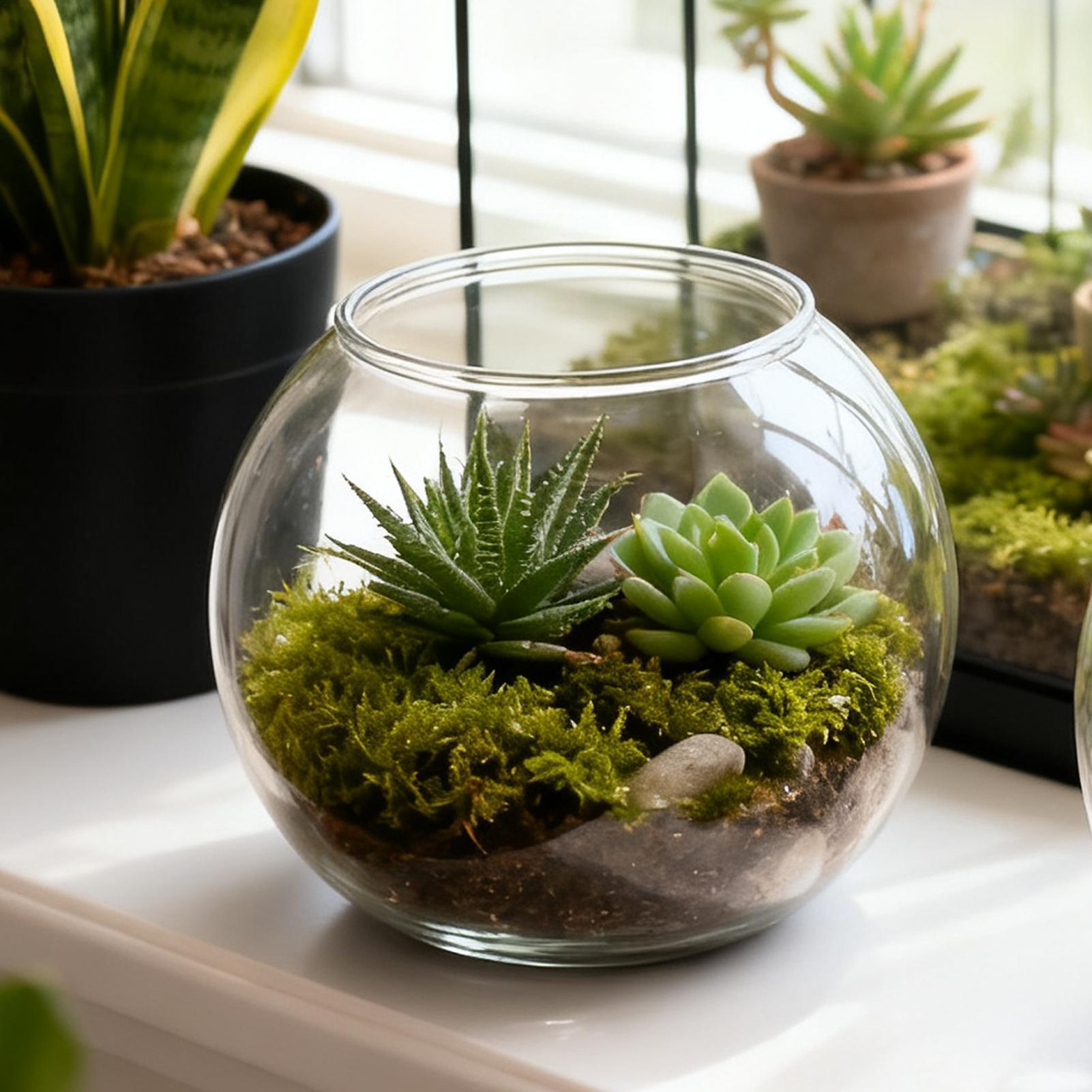Bubble Bowl Platzsparendes Aqu – Aquarium Fish In Bowl Bewertung und Preis
